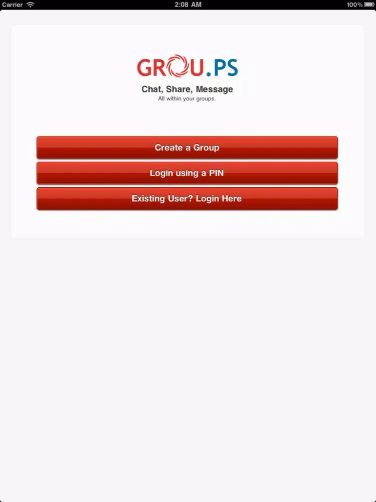 GROU.PS iPad 应用截图