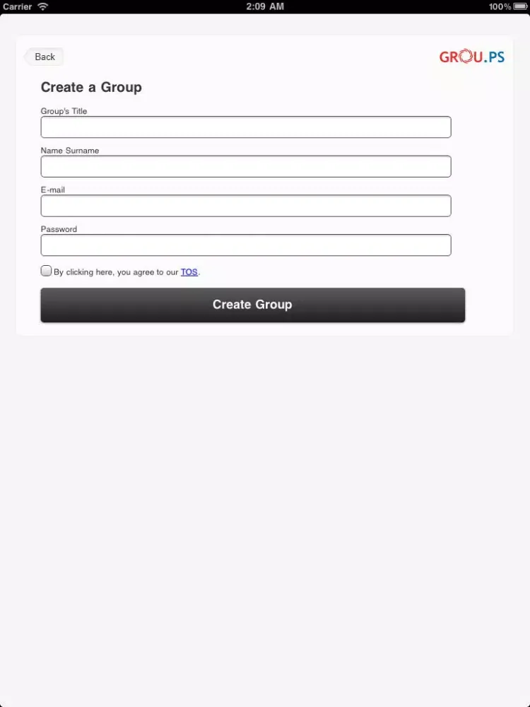 GROU.PS iPad 应用截图