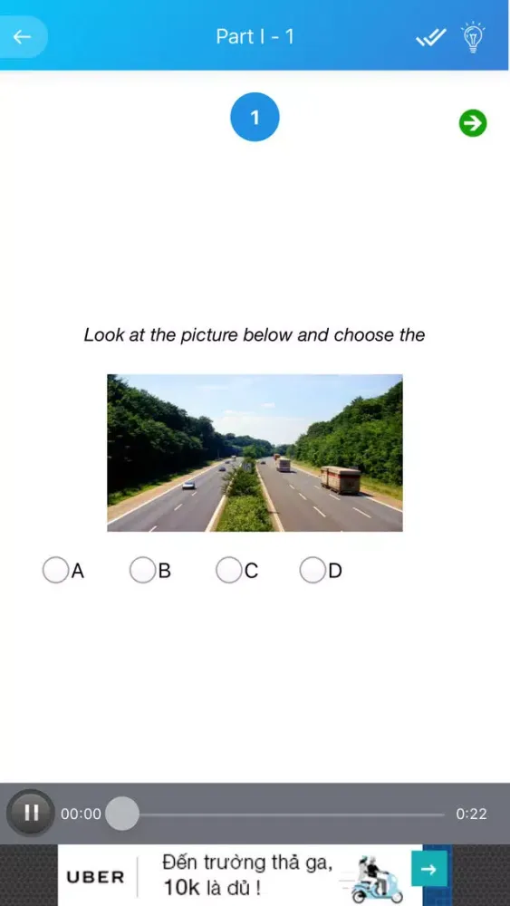 Toeic Listening Practice - Free स्क्रीनशॉट