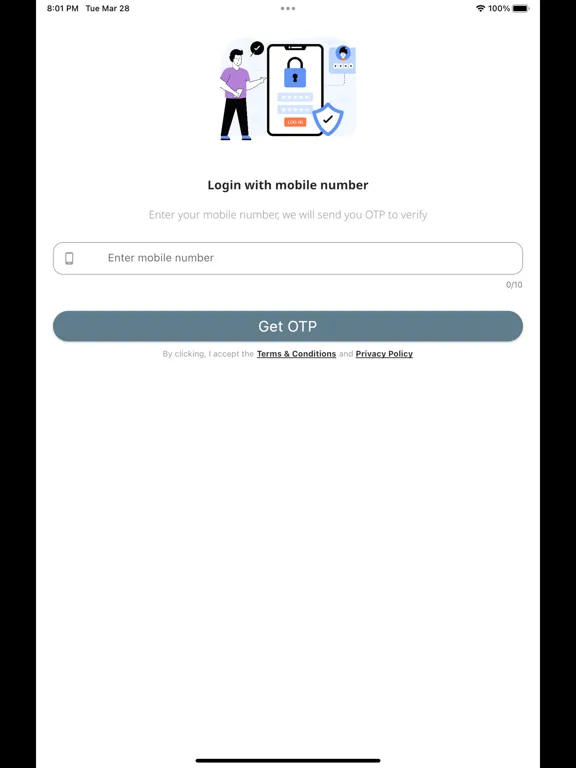 AlertApp-Group10 iPad 應用截圖