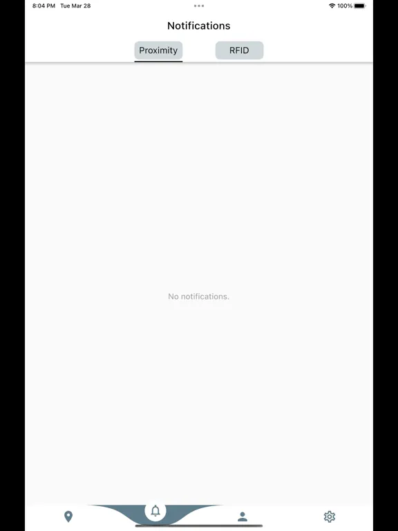 AlertApp-Group10 iPad 應用截圖