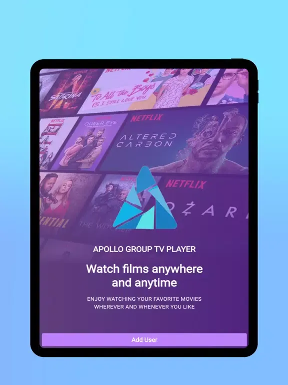 Apollo Group TV Player iPad  Screenshots