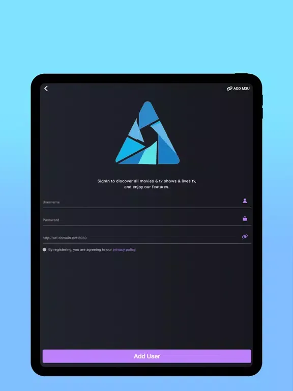 Apollo Group TV Player iPad  Screenshots