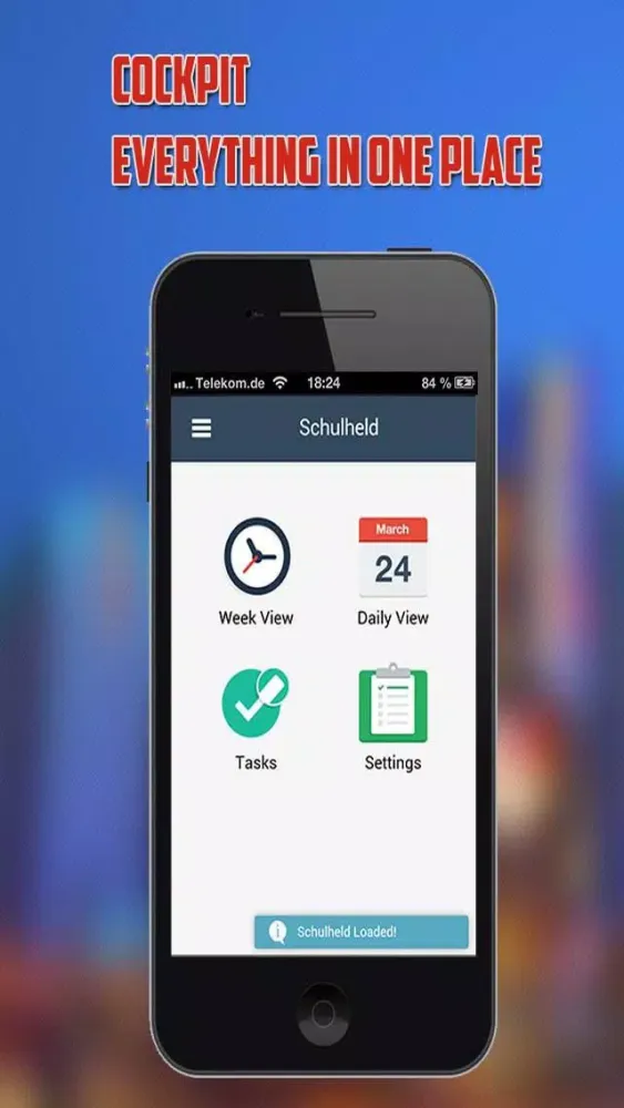 ภาพหน้าจอของ Schulheld - the timetable