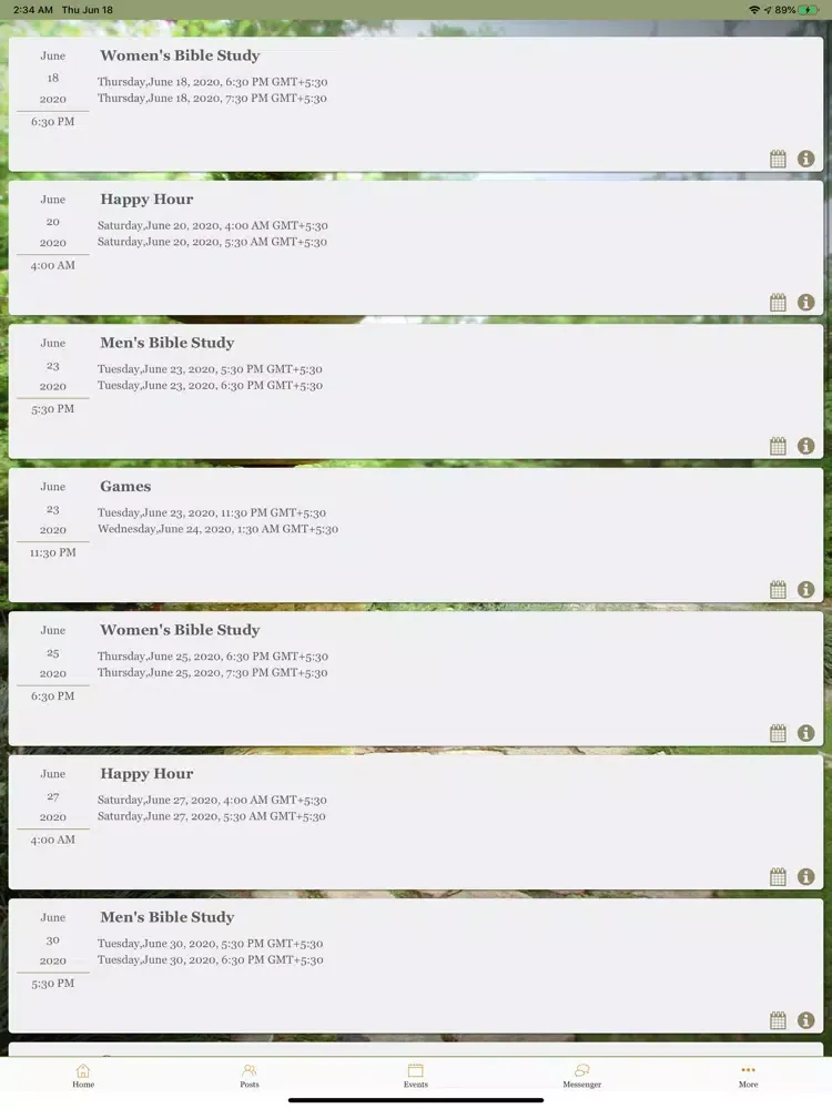 Grove Park iPad  Ekran Görüntüleri