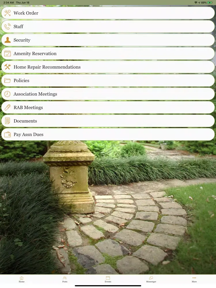 Grove Park iPad  Ekran Görüntüleri