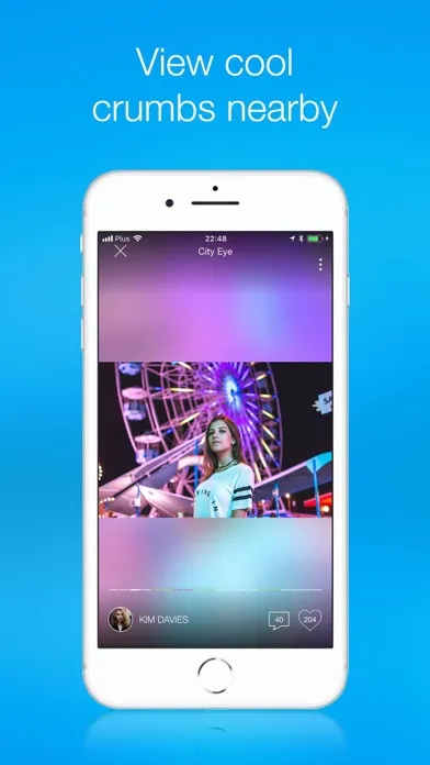 Ảnh chụp màn hình của Crumbler Social Network