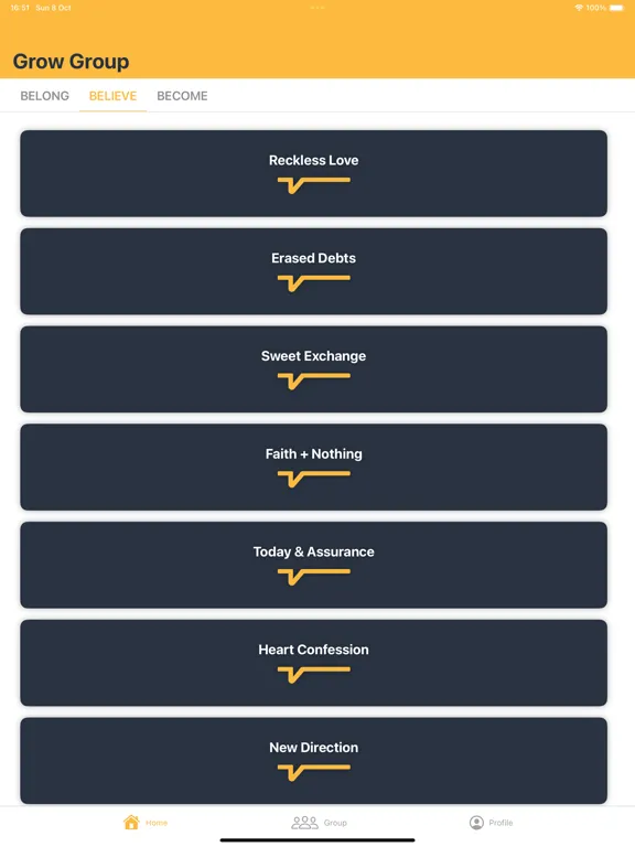 Скриншоты Grow Group iPad 