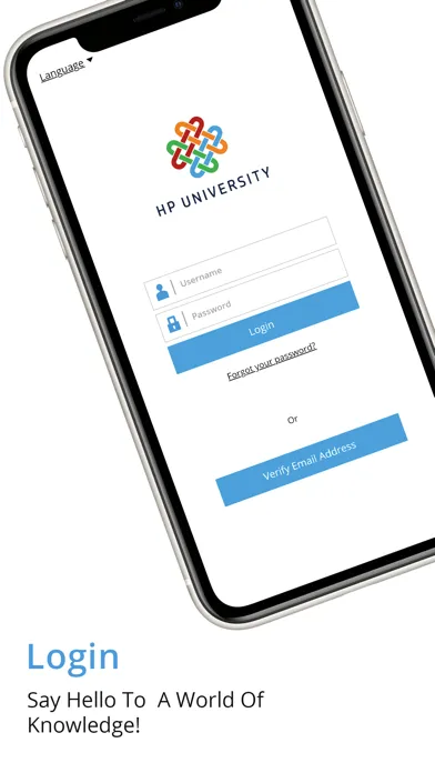 Captures d'écran de HP Uni App