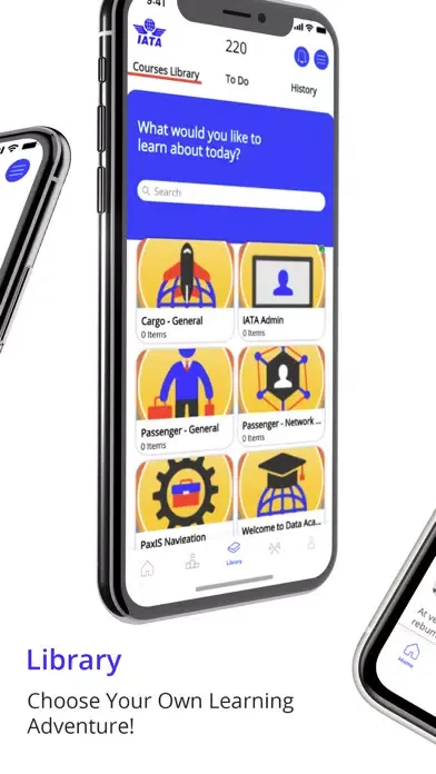 IATA Data Academy Screenshots