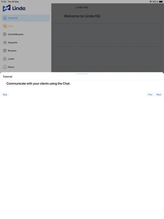 Ảnh chụp màn hình của Linda HQ iPad 