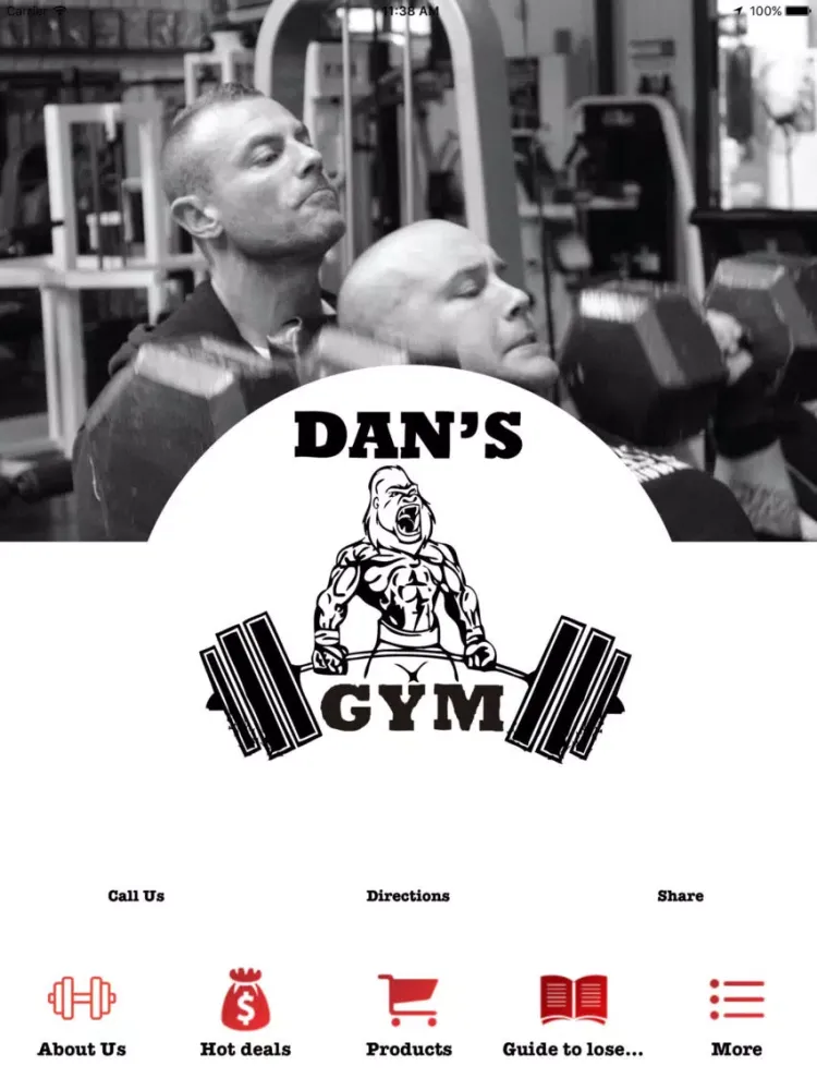 Dans Gym Australia iPad  스크린샷