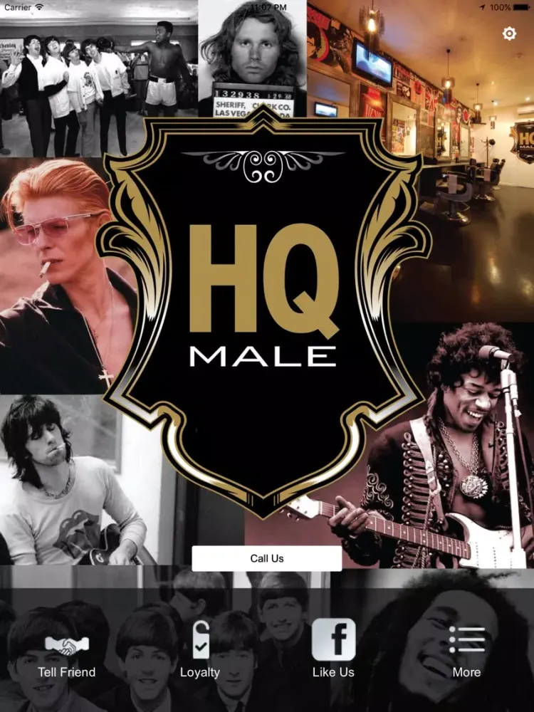HQ Male Grooming iPad 应用截图