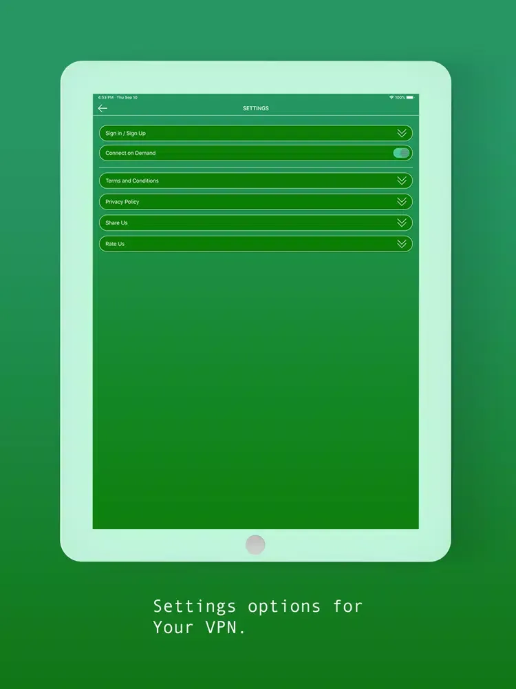 Grozia VPN - Proxy Fastest VPN iPad  سکرین شاٹس