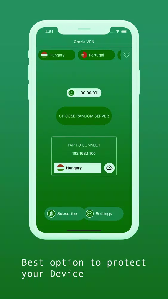 Grozia VPN - Proxy Fastest VPN スクリーンショット