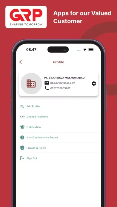 GRP Connect Screenshots