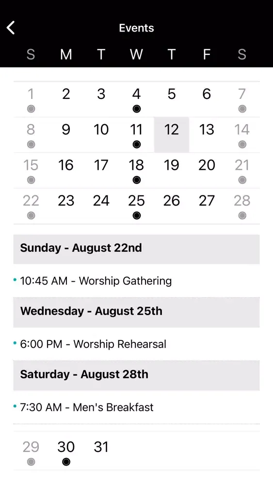 Anchored Bible Church Modesto应用截图