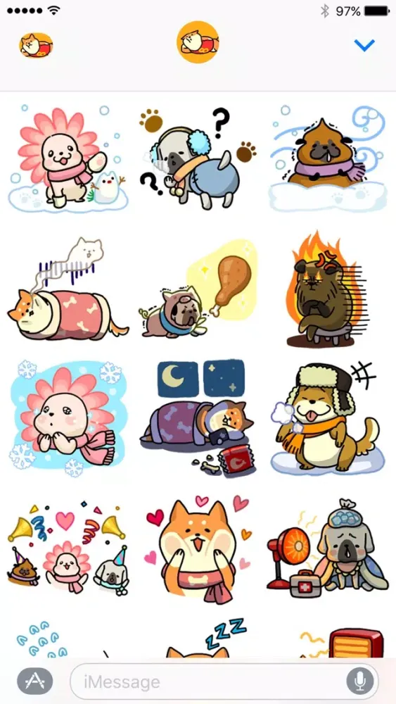 DOOOOOG! - Dog Sticker Screenshots