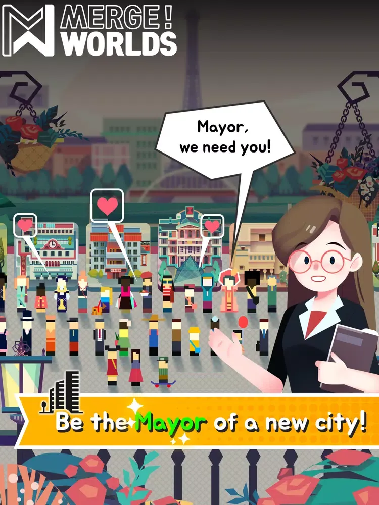 Скриншоты Merge Worlds! iPad 