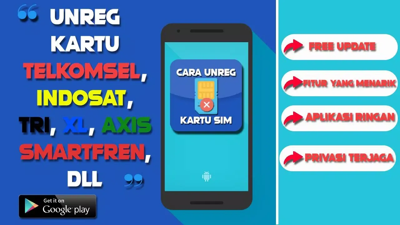 ภาพหน้าจอของ Cara Unreg Kartu Sim - Semua O