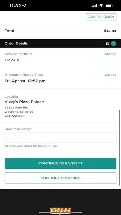 Vizzy's Pizza Palace應用截圖