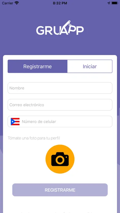 GruApp Screenshots