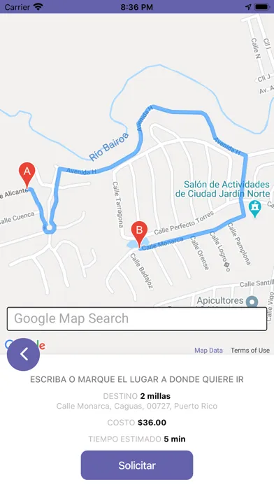 GruApp Screenshots