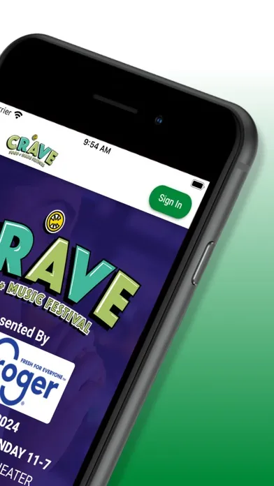 Capturas de pantalla de Crave food + music Festival