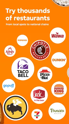 Grubhub: Food Delivery应用截图