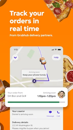 Grubhub: Food Delivery应用截图