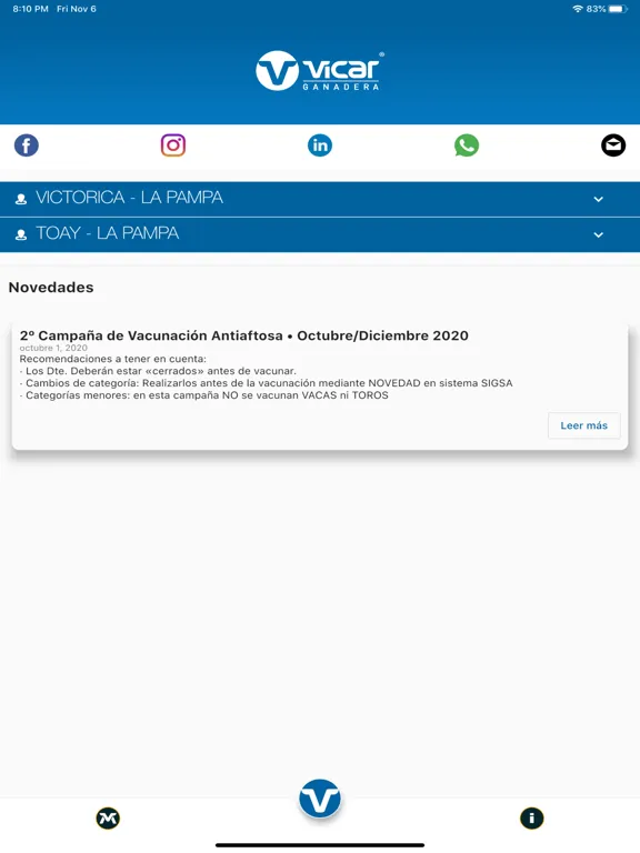 Vicar Ganadera iPad  سکرین شاٹس