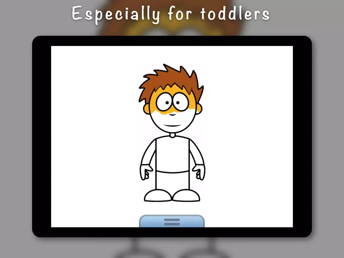 Picture Buddy Characters - Kids drawing and coloring iPad  Ekran Görüntüleri