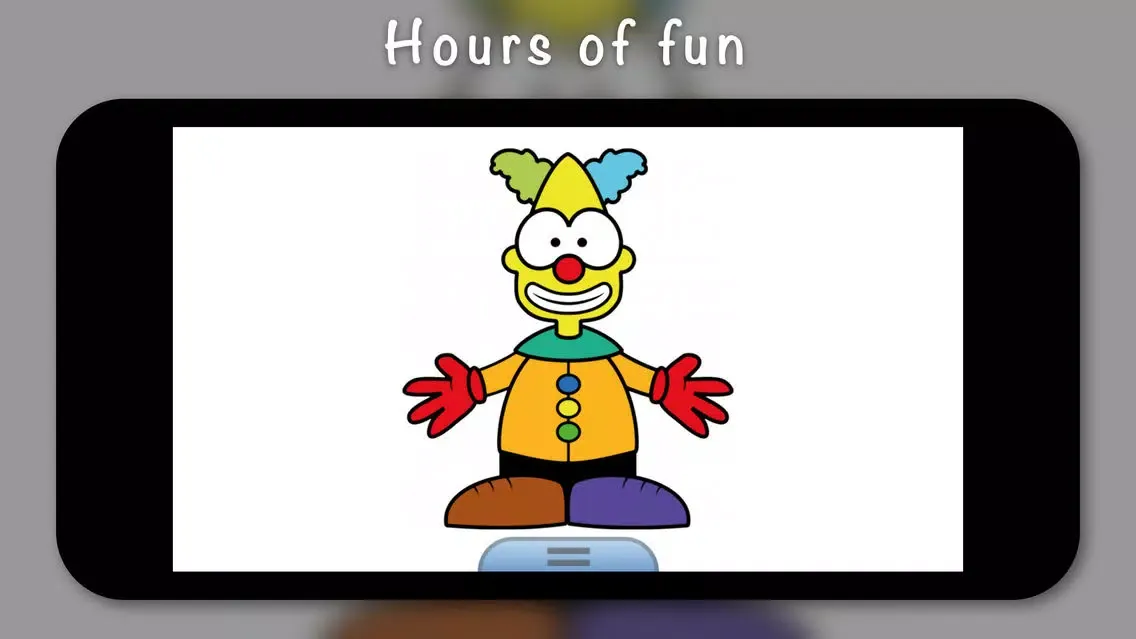 Picture Buddy Characters - Kids drawing and coloring Ekran Görüntüleri