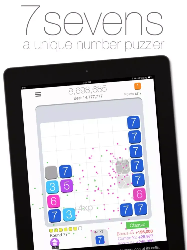 7 sevens iPad  स्क्रीनशॉट
