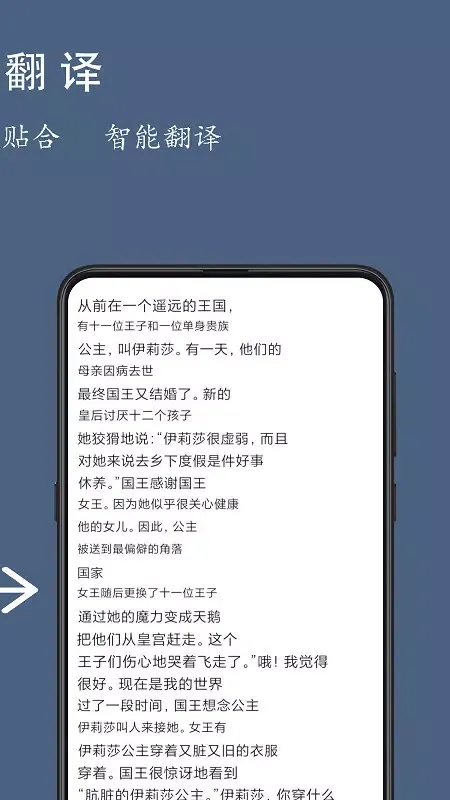 全屏翻译应用截图