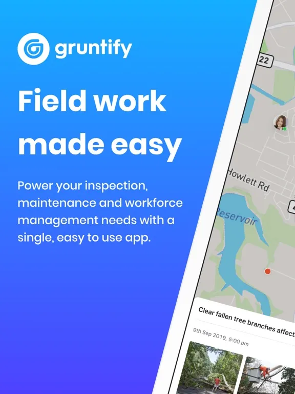 Tangkapan layar Gruntify: Workflow Automation iPad 