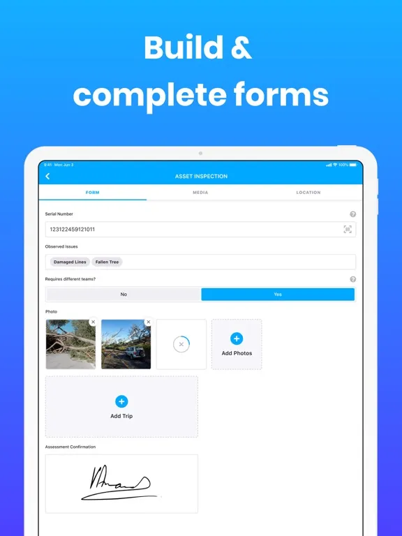 Tangkapan layar Gruntify: Workflow Automation iPad 