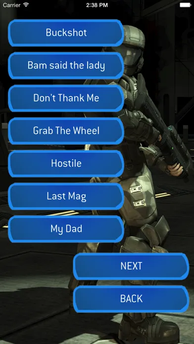 Zrzuty ekranu MCC: Halo Dialogue
