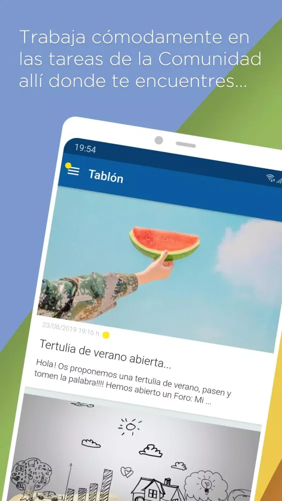 Capturas de tela do Sensors Community