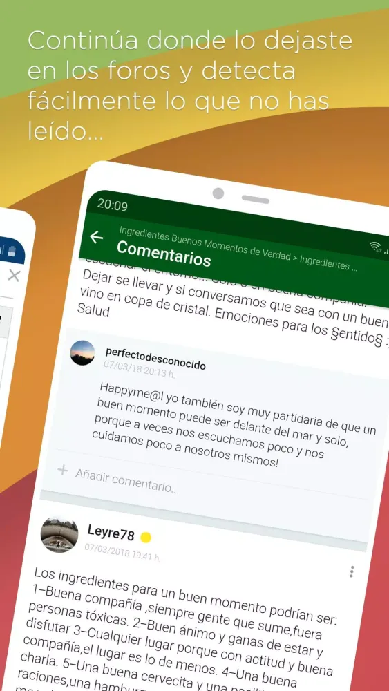 Capturas de tela do Sensors Community