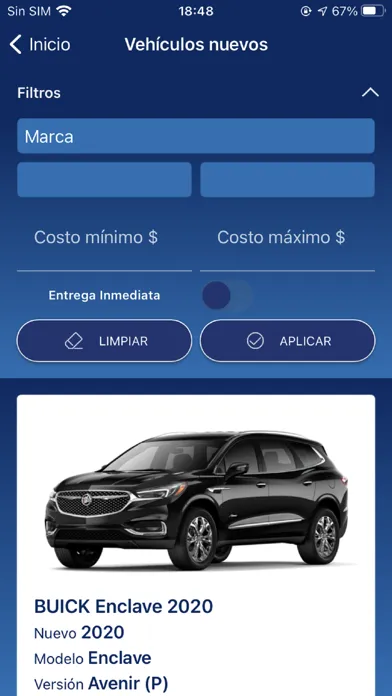 Tangkapan skrin Grupo Andrade Automotriz
