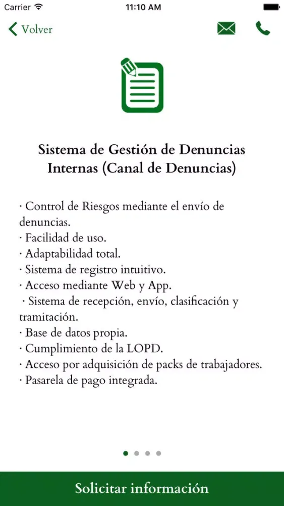 Canal de Denuncia应用截图
