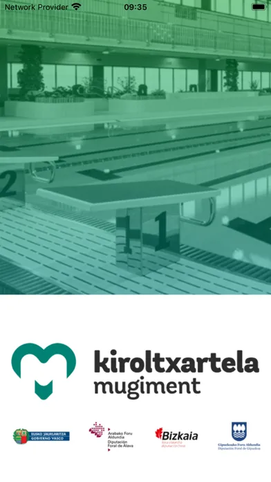 Capturas de tela do KirolTxartela Mugiment