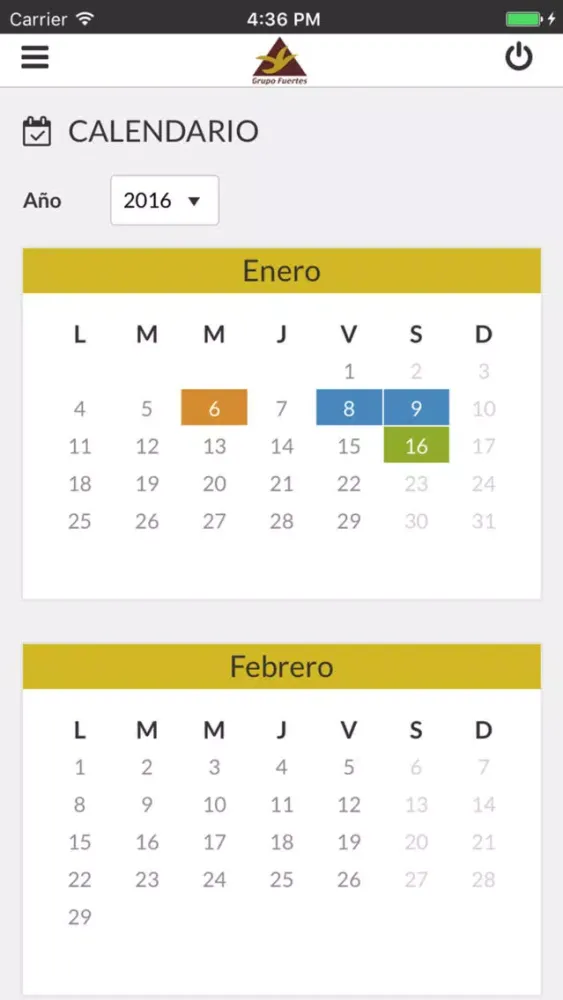 Grupo Fuertes RRHH Screenshots