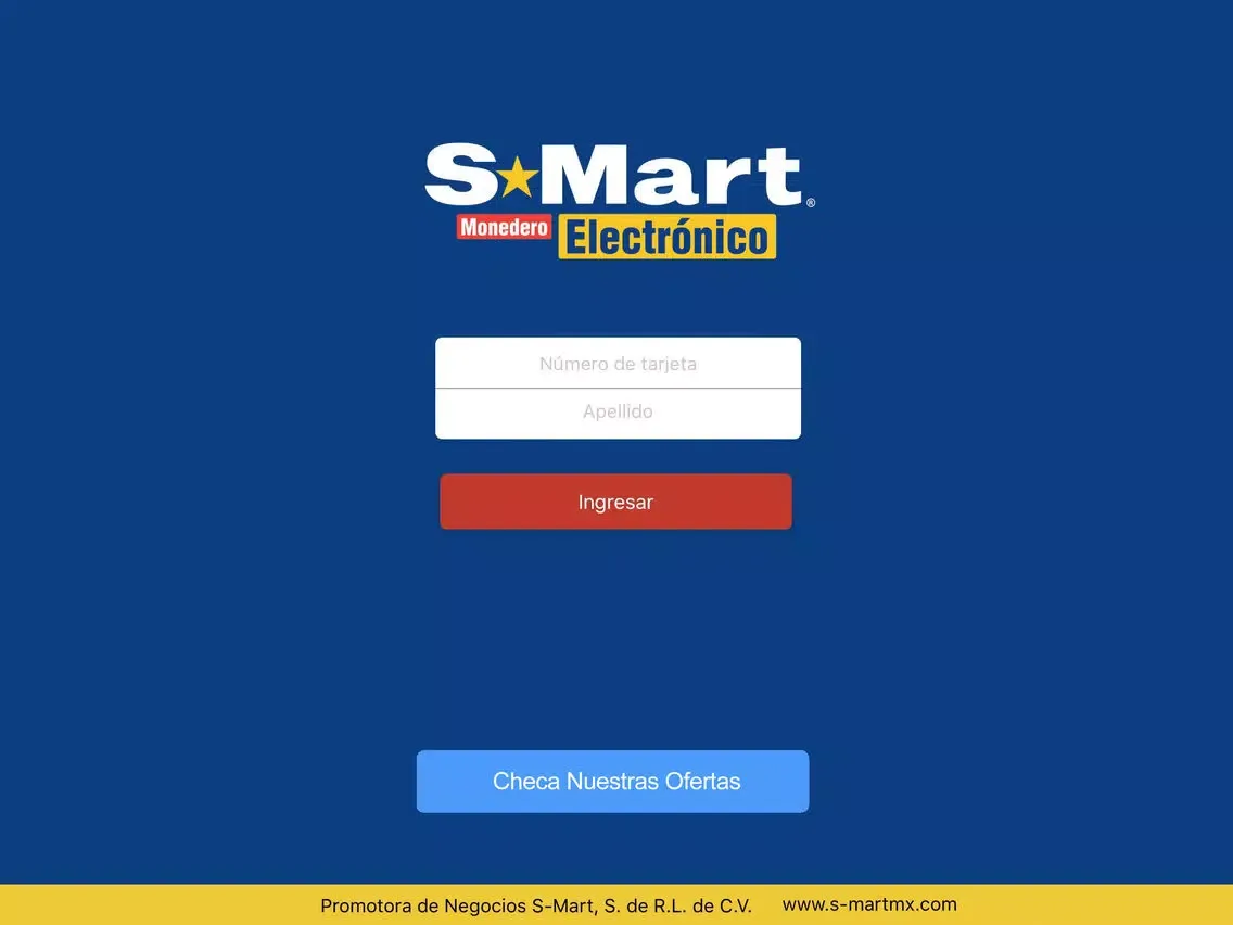 Super Monedero Electrónico S-Mart iPad  Screenshots