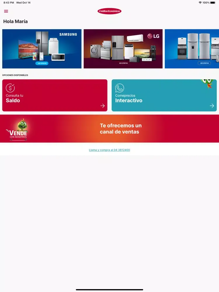 Créditos Económicos iPad  سکرین شاٹس
