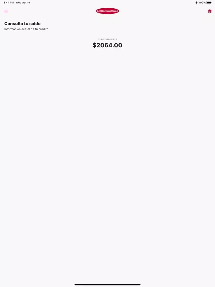 Créditos Económicos iPad  سکرین شاٹس