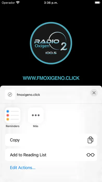 Oxígeno 100.5 FM سکرین شاٹس