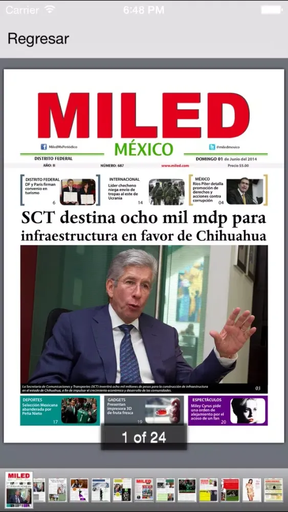 Miled México স্ক্রিনশট