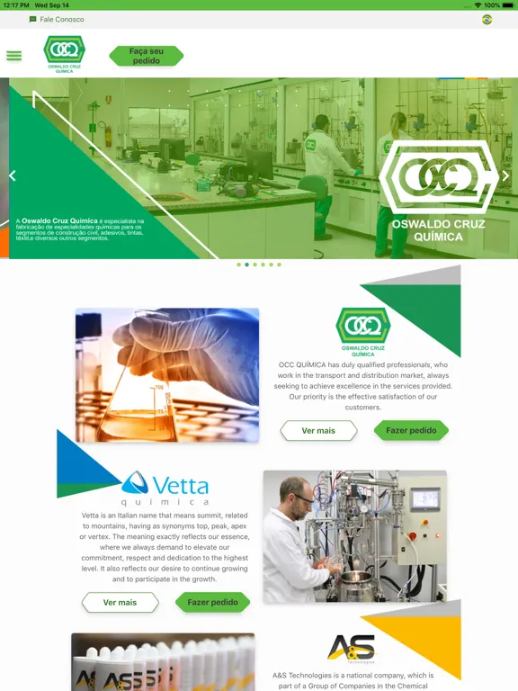 GRUPO OCQ - FORÇA DE VENDAS iPad 应用截图